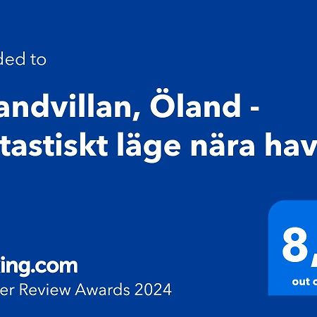 Strandvillan, Oeland - Fantastiskt Laege Naera Havet! Löttorp Eksteriør bilde